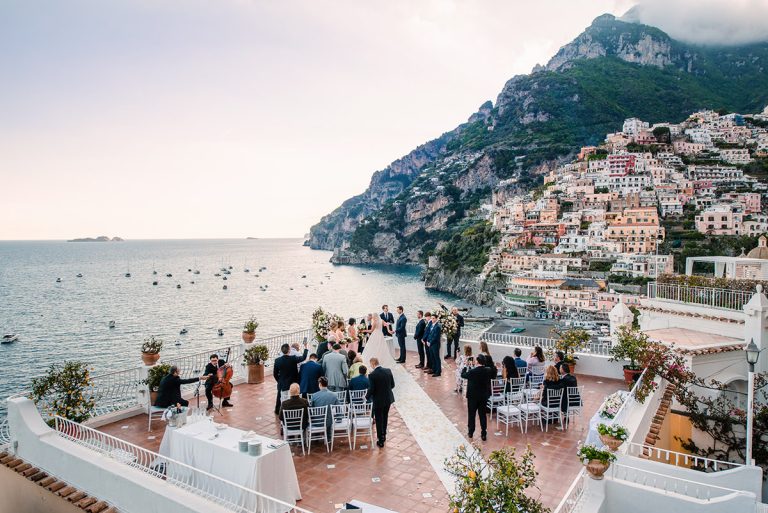 Symbolic wedding ceremony Positano - emiliano russo