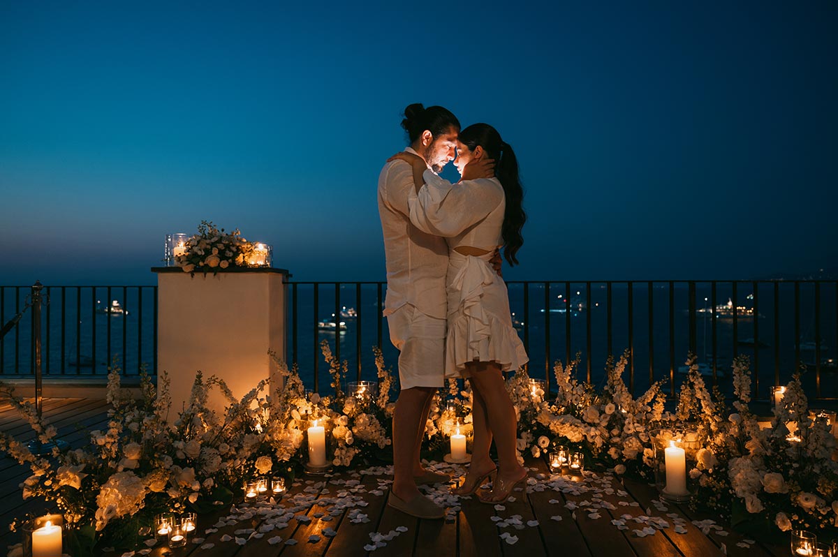 capri wedding proposal