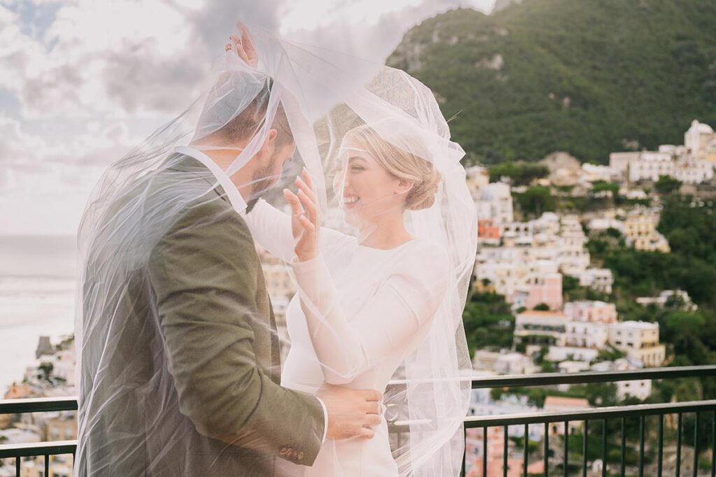 micro wedding in positano