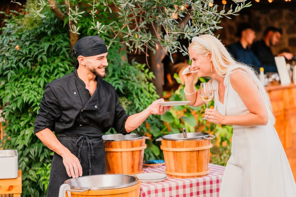 Trattoria da Lorenzo Rehearsal dinner Amalfi Coast