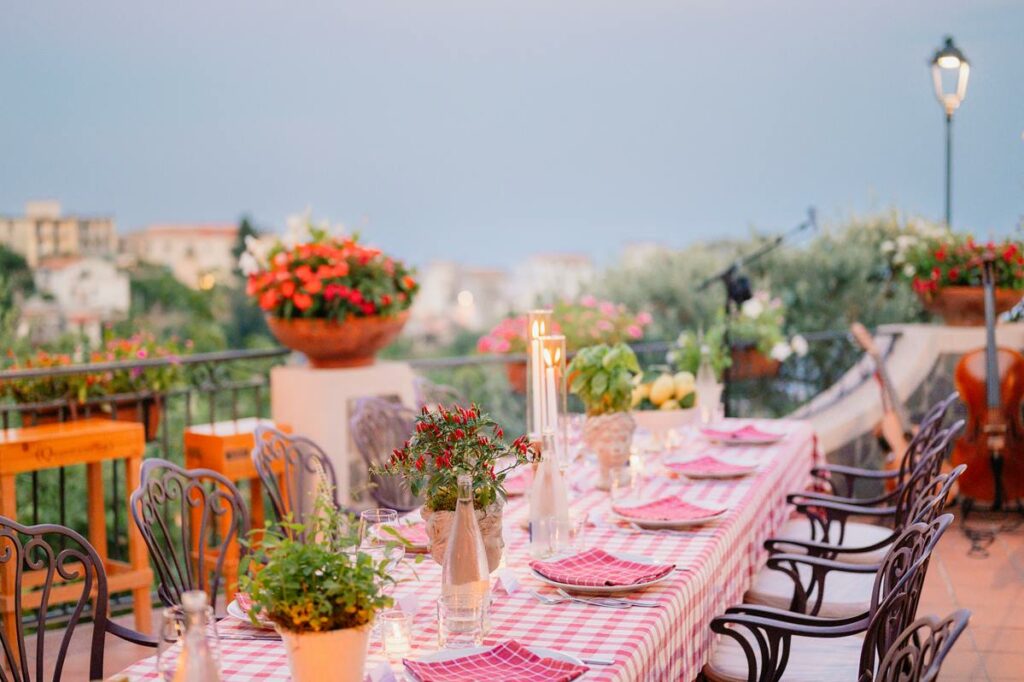 Trattoria da Lorenzo Rehearsal dinner Amalfi Coast