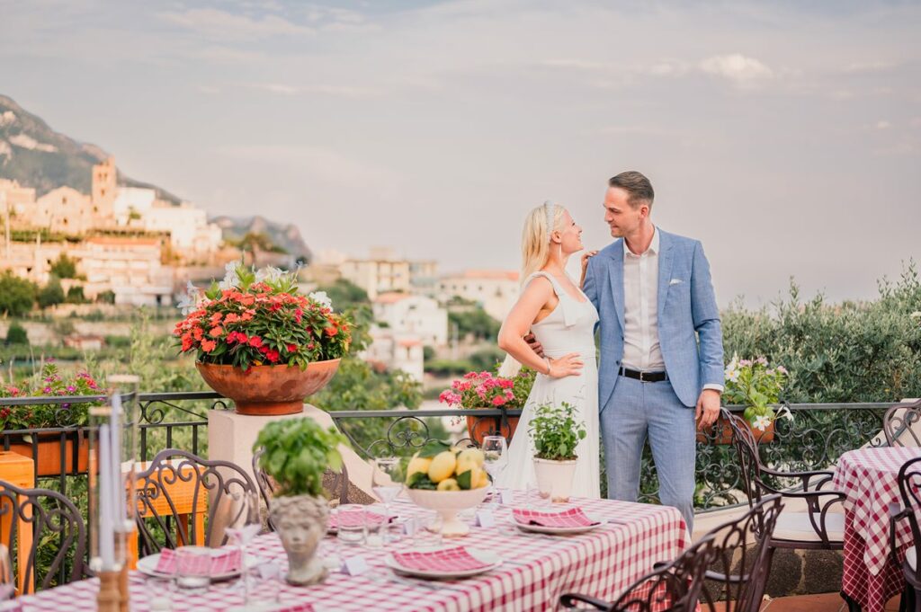 Trattoria da Lorenzo Rehearsal dinner Amalfi Coast