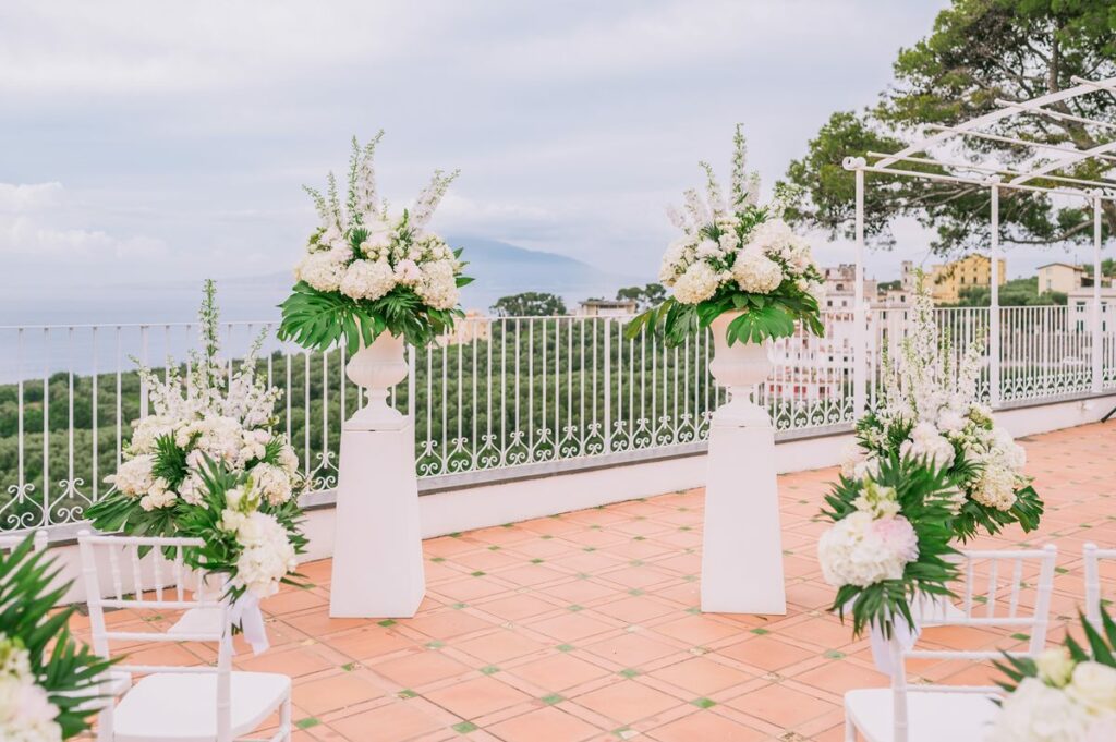 Villa Sabrina wedding Sorrento