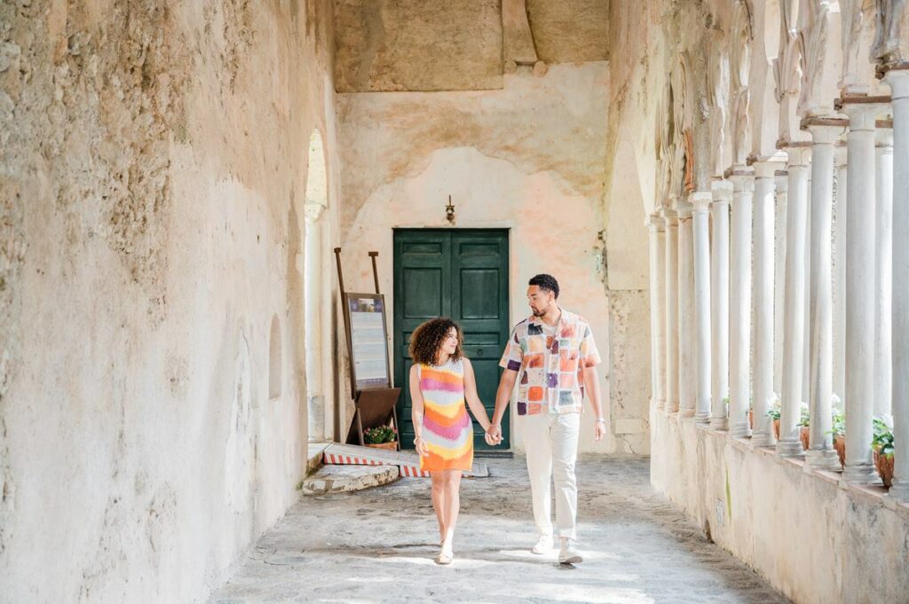 luxury wedding proposal in Ravello