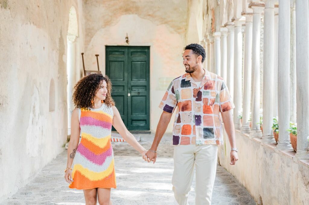 luxury wedding proposal in Ravello