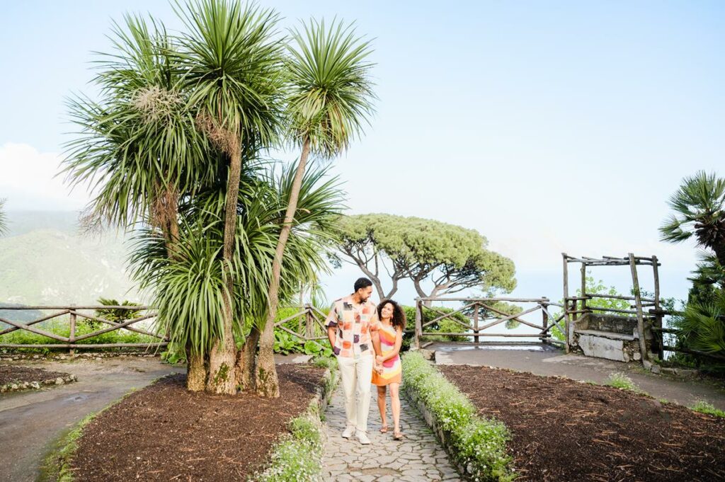 luxury wedding proposal in Ravello