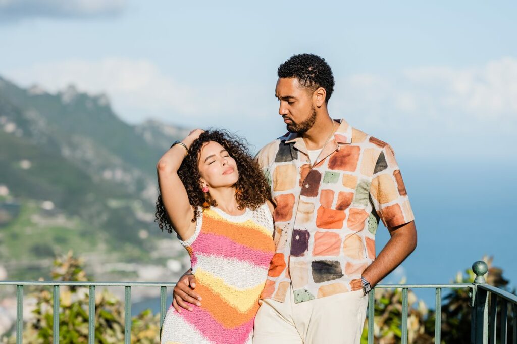 luxury wedding proposal in Ravello