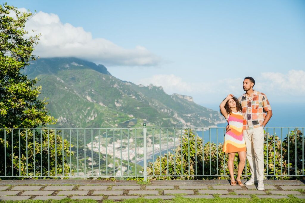 luxury wedding proposal in Ravello