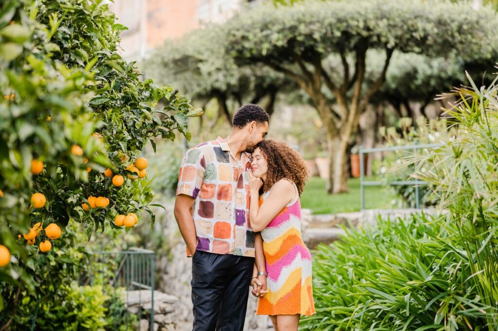 luxury wedding proposal in Ravello