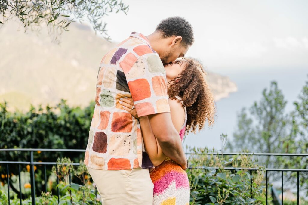 luxury wedding proposal in Ravello