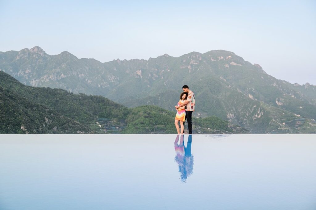 luxury wedding proposal in Ravello