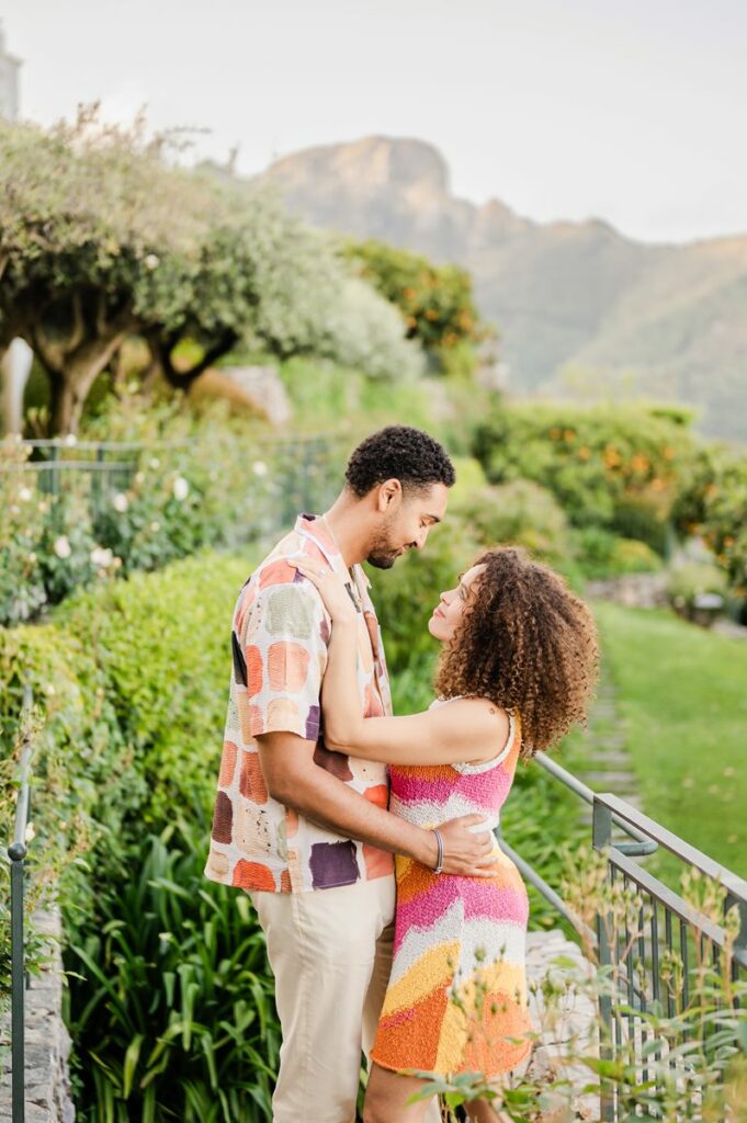 luxury wedding proposal in Ravello