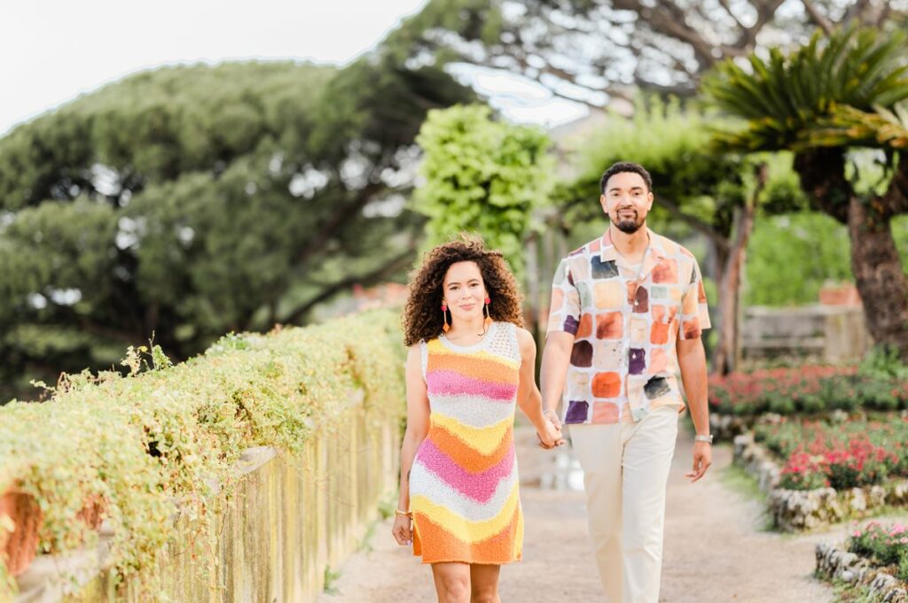 luxury wedding proposal in Ravello