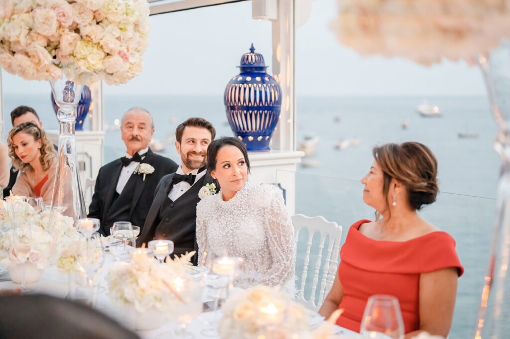 wedding at Rada Positano and Marincanto Hotel