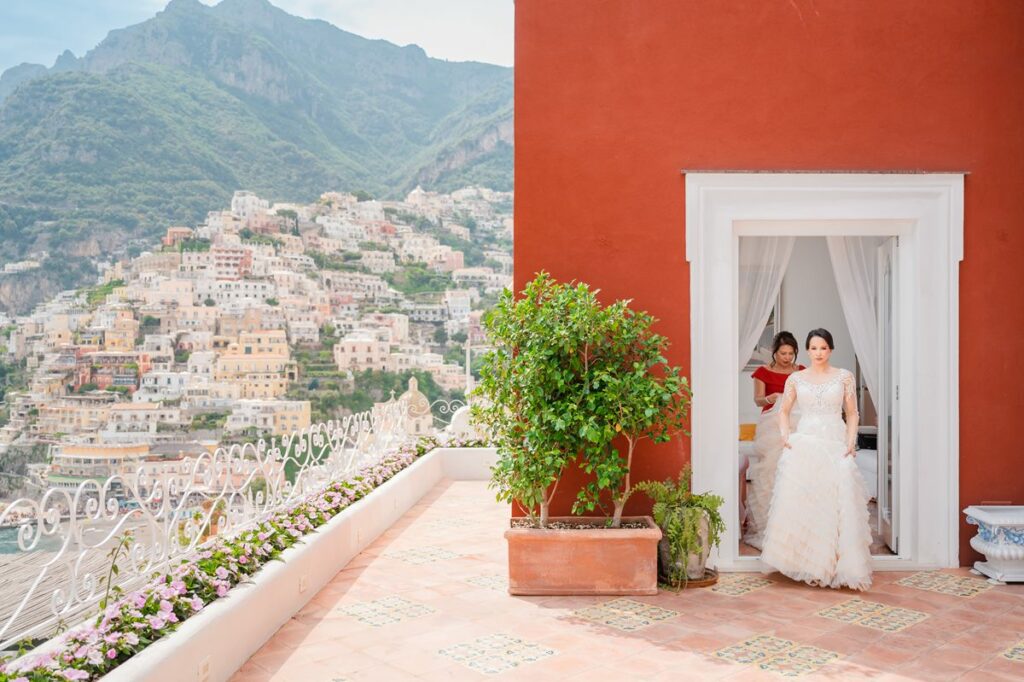 wedding at Rada Positano and Marincanto Hotel