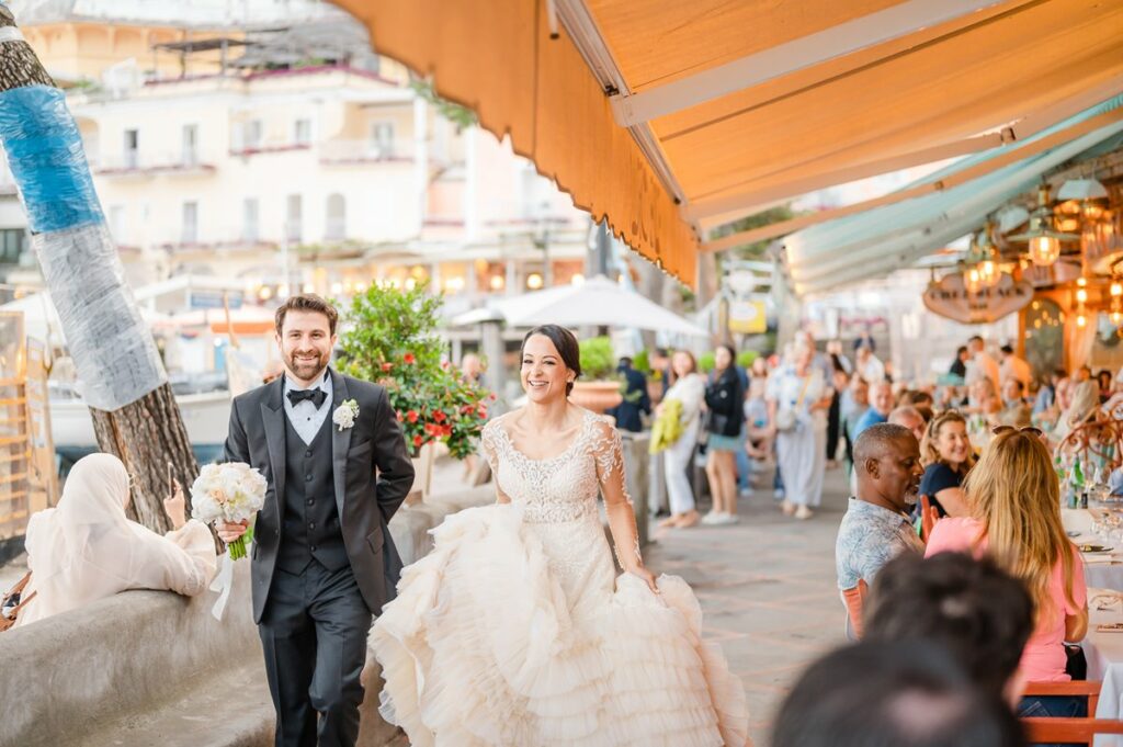 wedding at Rada Positano and Marincanto Hotel