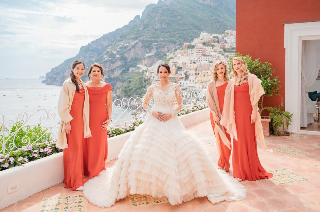 wedding at Rada Positano and Marincanto Hotel