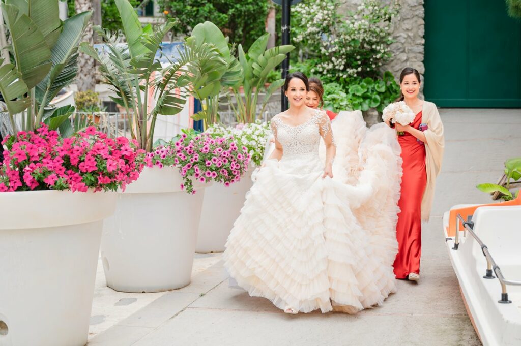 wedding at Rada Positano and Marincanto Hotel