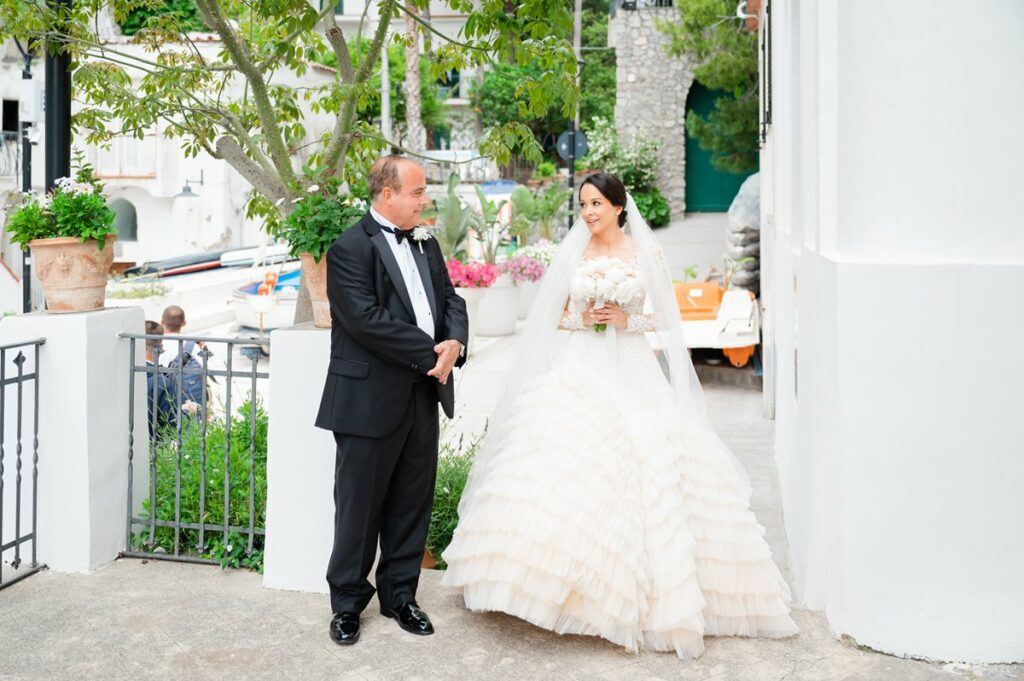 wedding at Rada Positano and Marincanto Hotel