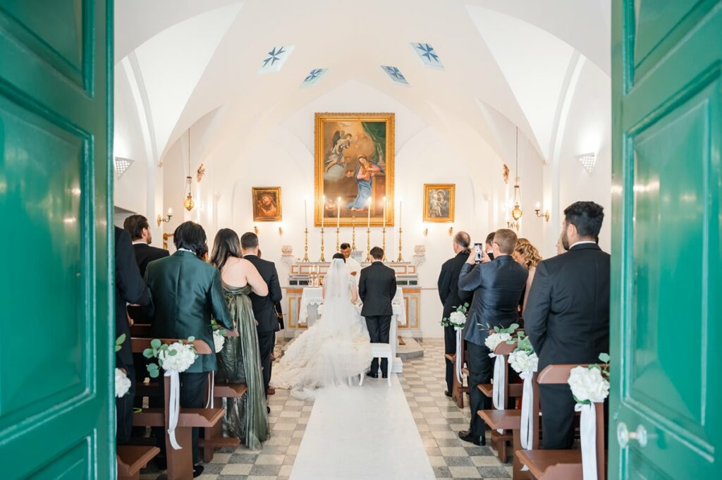 wedding at Rada Positano and Marincanto Hotel