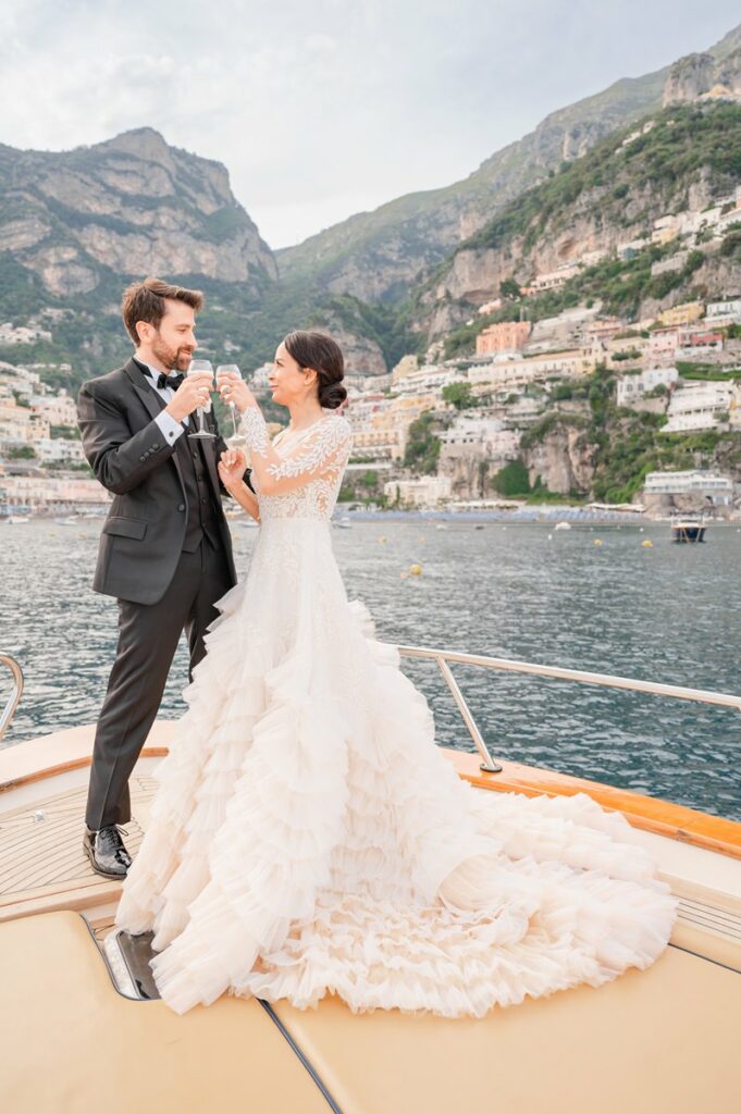 wedding at Rada Positano and Marincanto Hotel