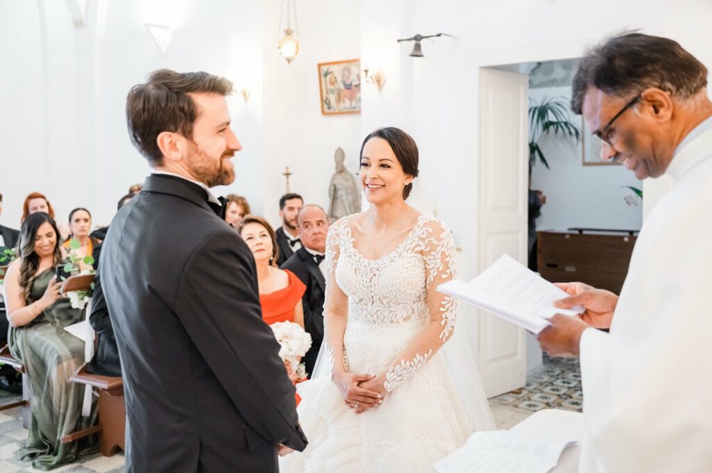 wedding at Rada Positano and Marincanto Hotel