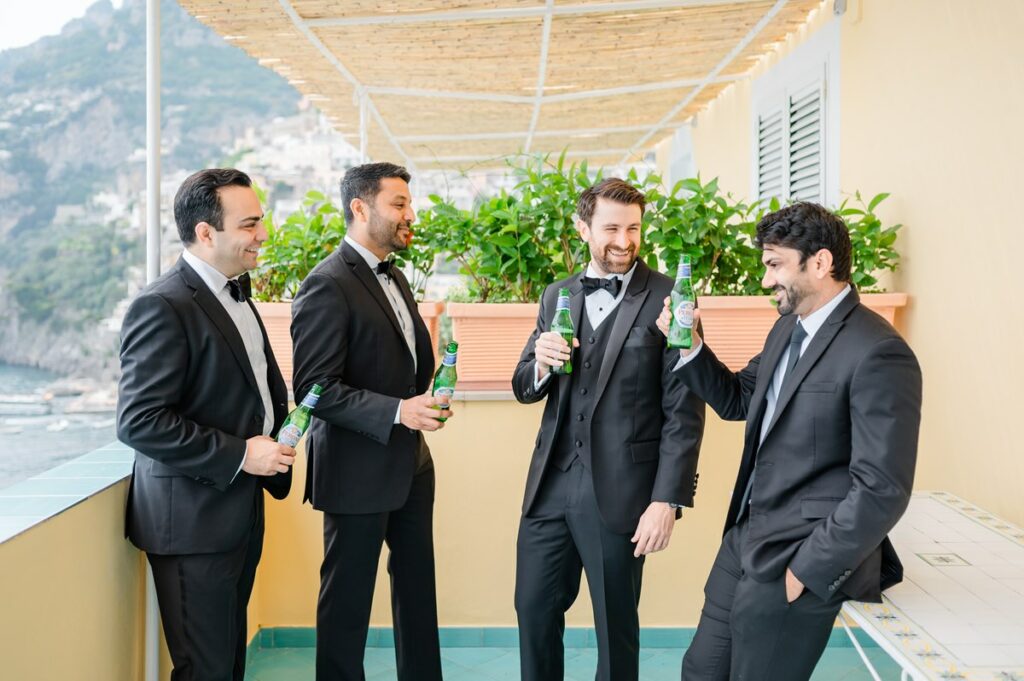 wedding at Rada Positano and Marincanto Hotel