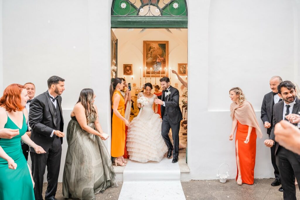 wedding at Rada Positano and Marincanto Hotel