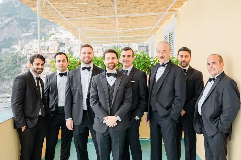 wedding at Rada Positano and Marincanto Hotel