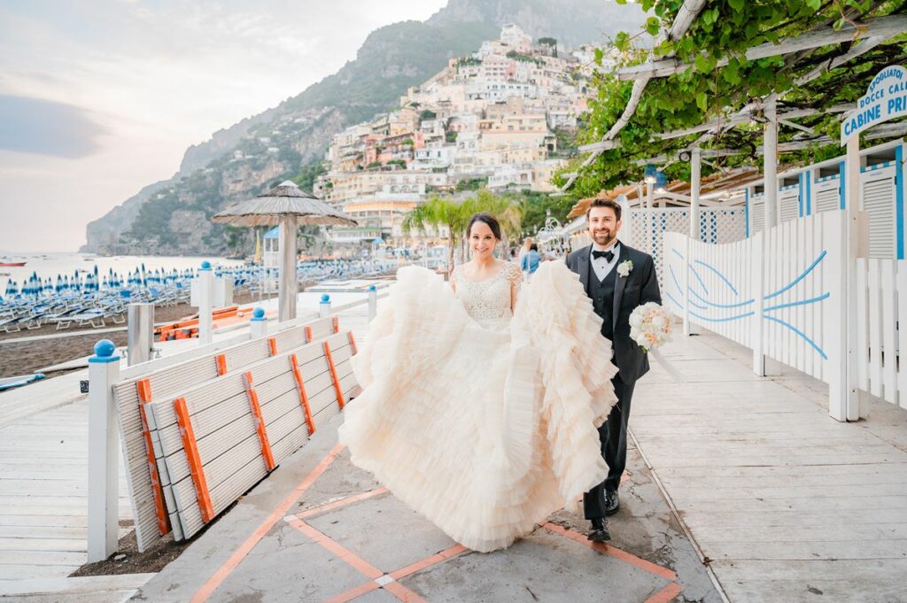 wedding at Rada Positano and Marincanto Hotel