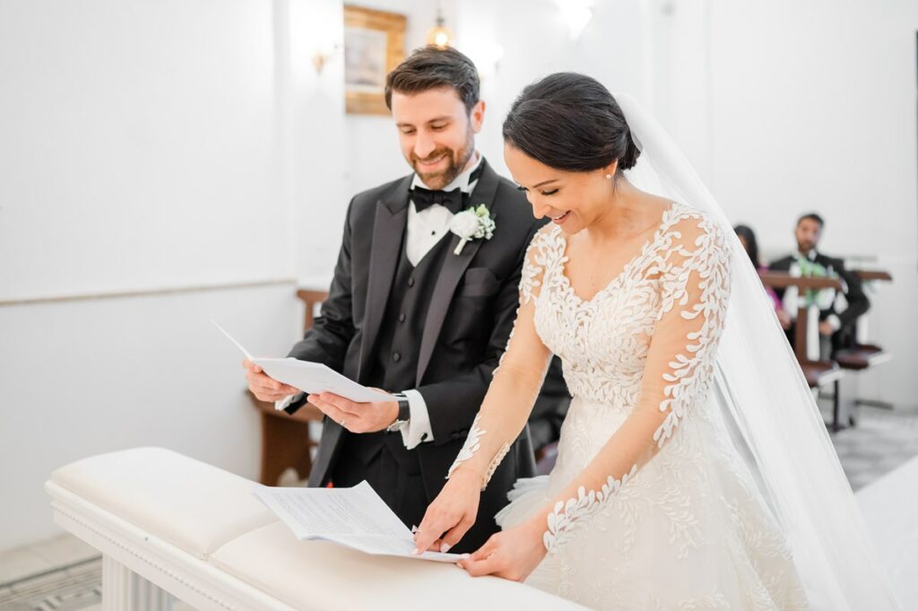 wedding at Rada Positano and Marincanto Hotel