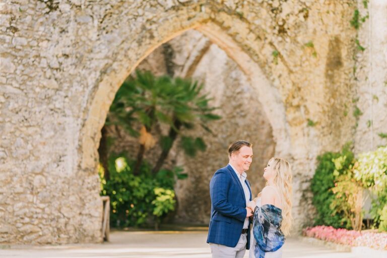 Enagement shooting in Ravello and Villa Rufolo