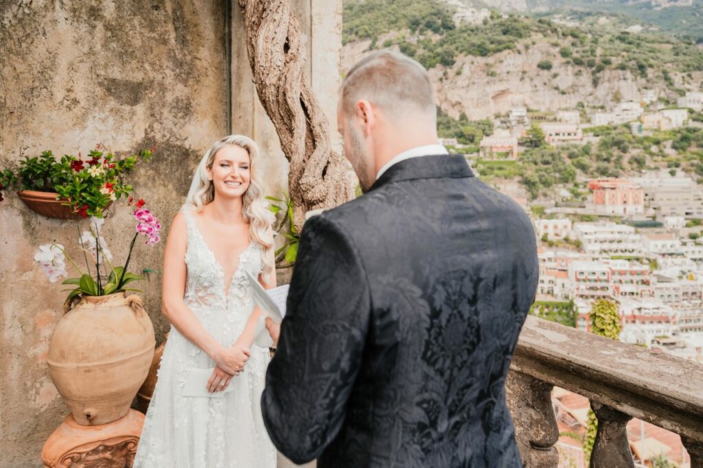 Exclusive wedding at Villa Magia Positano