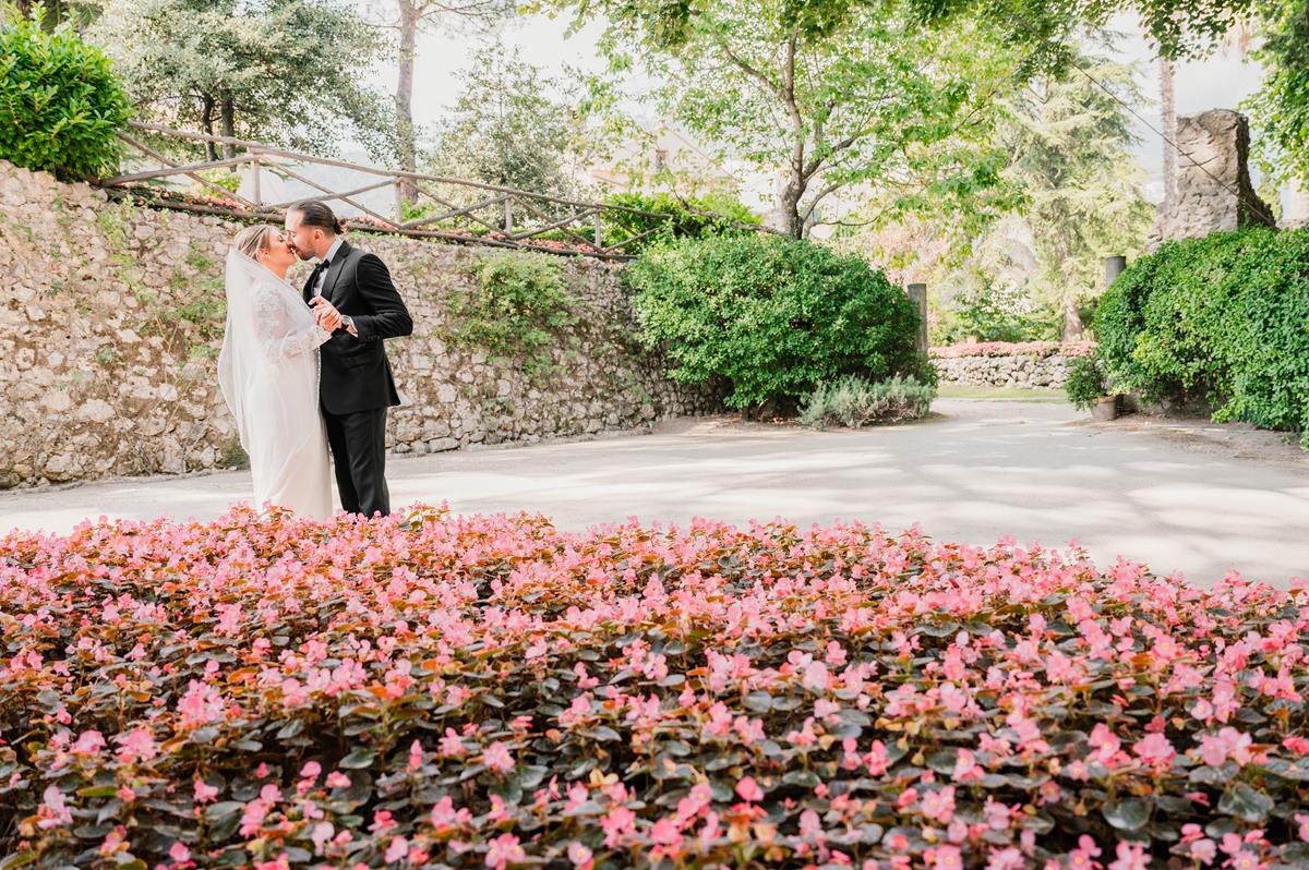 Honeymoon shooting in Ravello and Atrani