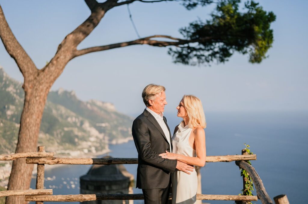 Honeymoon shooting in Villa Rufolo Ravello