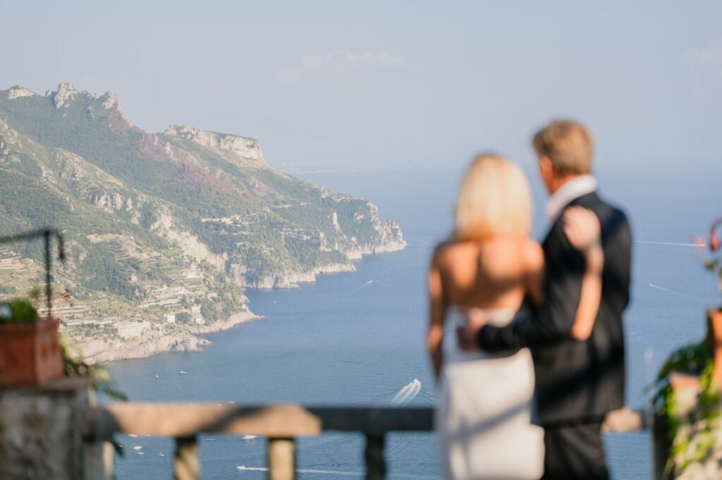 Honeymoon shooting in Villa Rufolo Ravello