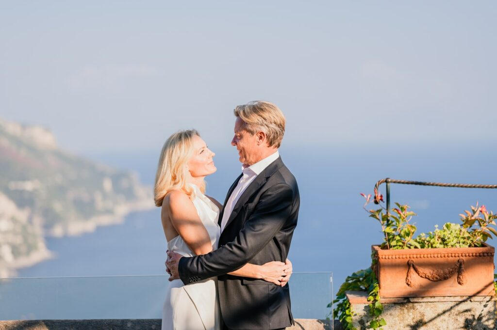 Honeymoon shooting in Villa Rufolo Ravello