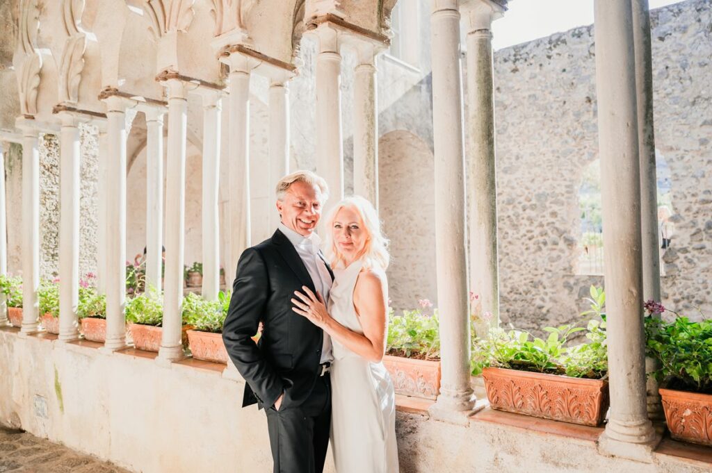 Honeymoon shooting in Villa Rufolo Ravello