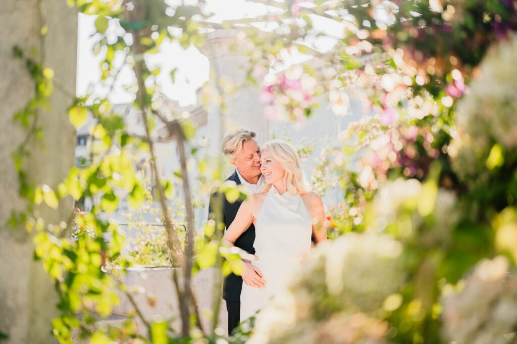 Honeymoon shooting in Villa Rufolo Ravello