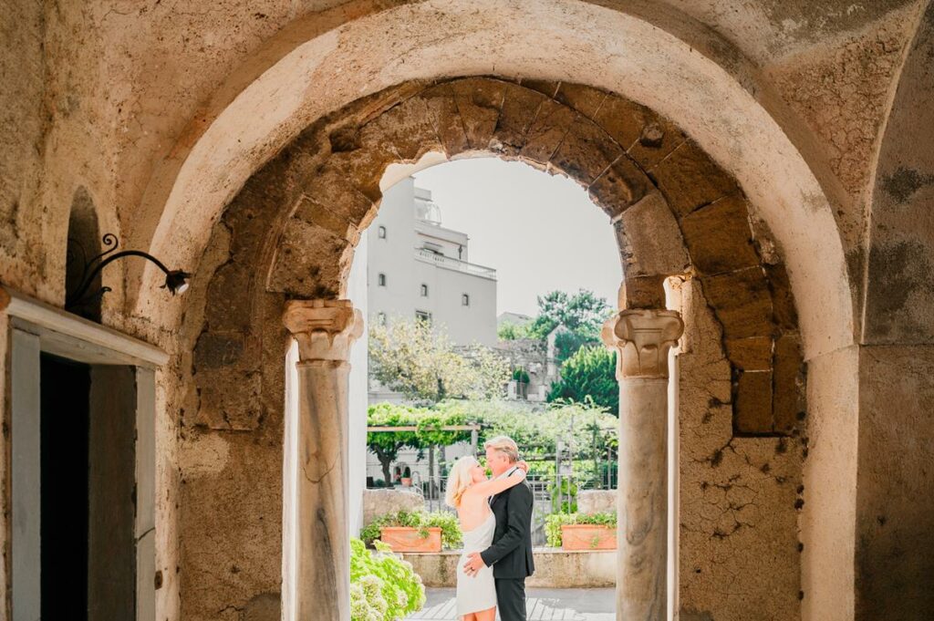 Honeymoon shooting in Villa Rufolo Ravello