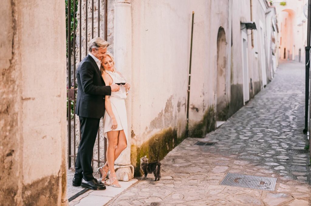 Honeymoon shooting in Villa Rufolo Ravello