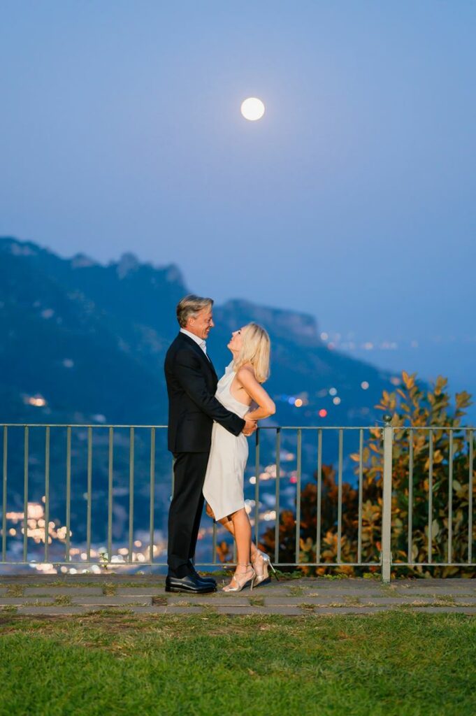 Honeymoon shooting in Villa Rufolo Ravello