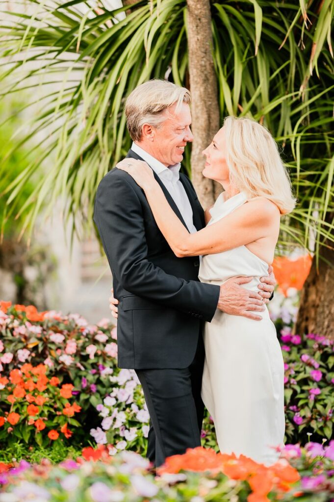 Honeymoon shooting in Villa Rufolo Ravello