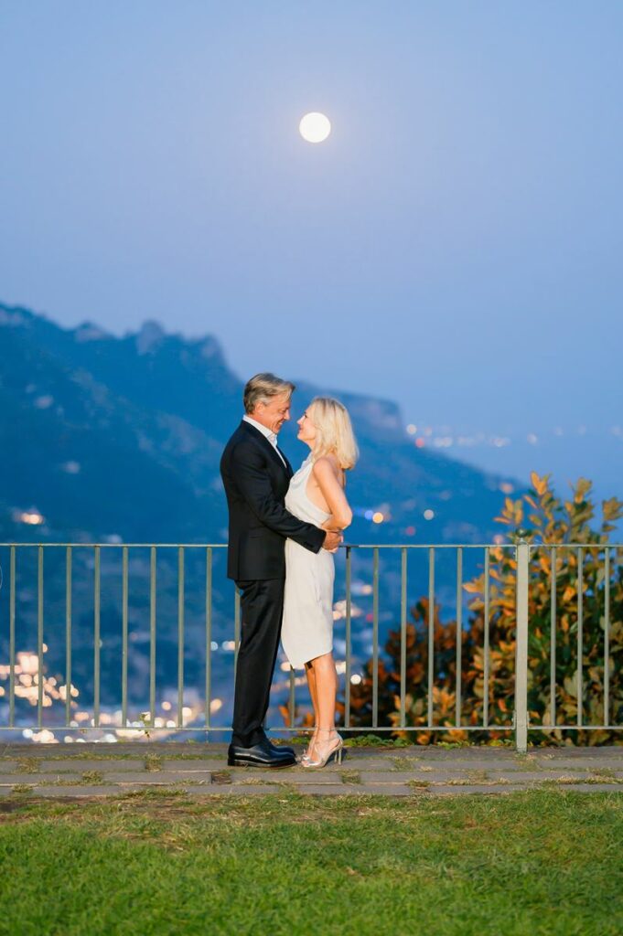 Honeymoon shooting in Villa Rufolo Ravello