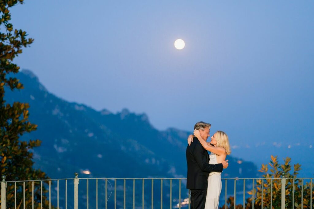 Honeymoon shooting in Villa Rufolo Ravello