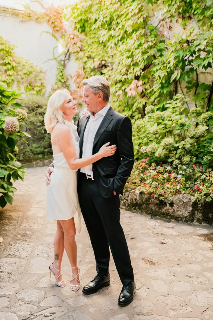 Honeymoon shooting in Villa Rufolo Ravello