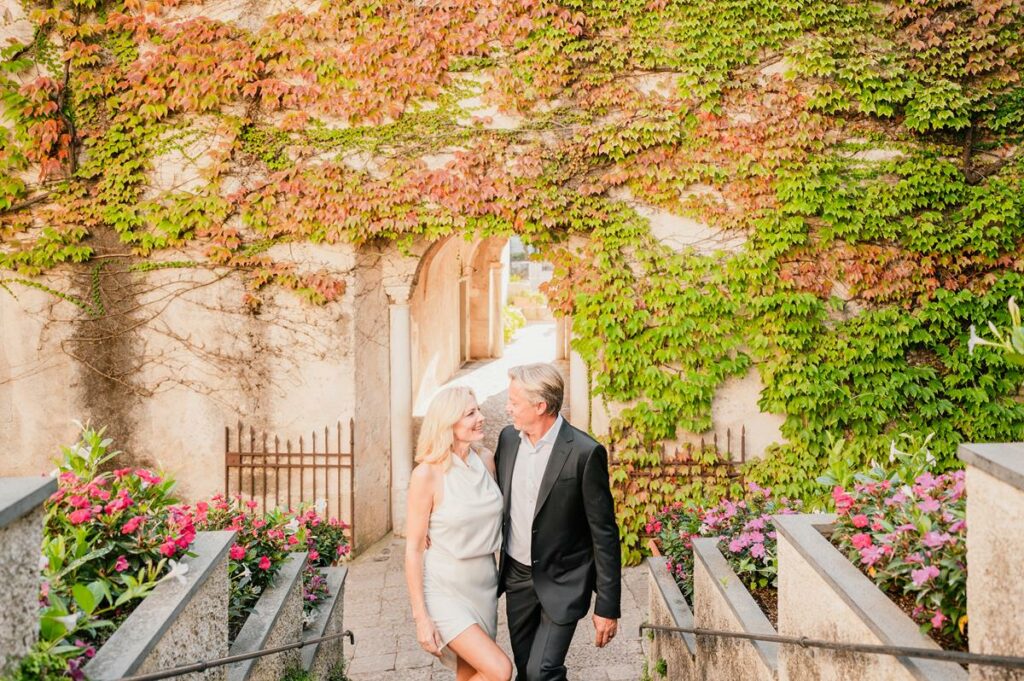 Honeymoon shooting in Villa Rufolo Ravello