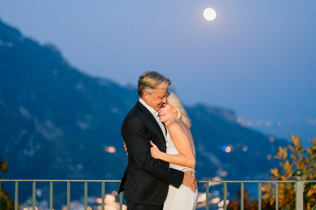 Honeymoon shooting in Villa Rufolo Ravello