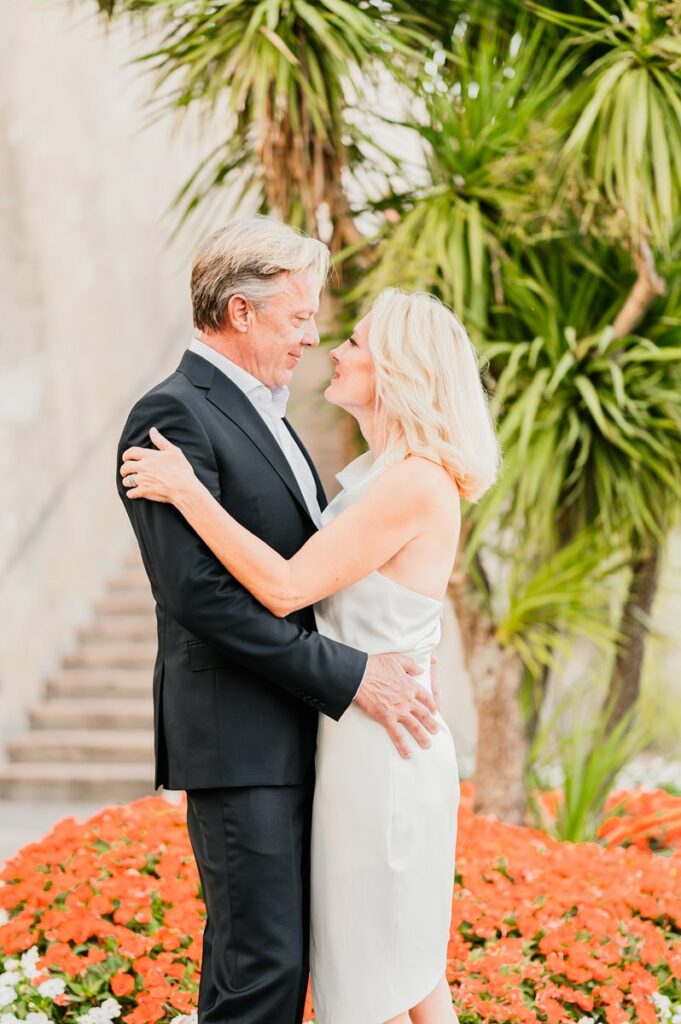 Honeymoon shooting in Villa Rufolo Ravello