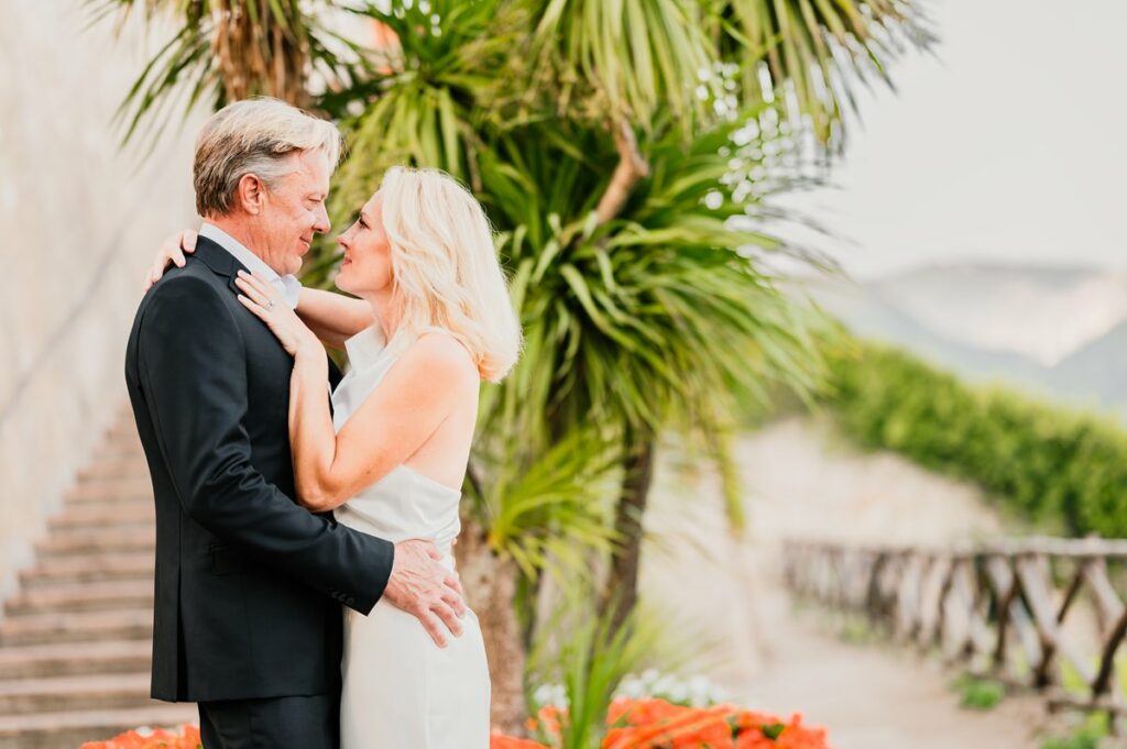 Honeymoon shooting in Villa Rufolo Ravello